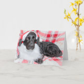 Christmas Bah Humbug Karte (Gelbe Blume)