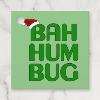 Christmas Bah Humbug Shirt Art-Xmas Humbug Santa Geschenkanhänger