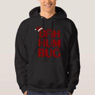Christmas Bah Humbug Shirt-Xmas Humbug Weihnachtsm Hoodie