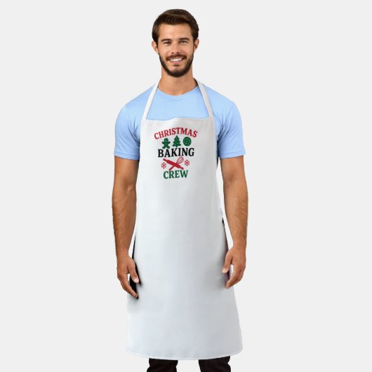 Christmas Baking Crew Dad Schürze (Getragen)
