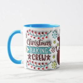 Christmas Baking Crew Mug Tasse