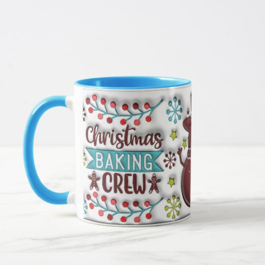 Christmas Baking Crew Mug Tasse (Links)