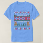 Christmas Baking I Make Cookies Rules Ugly Xmas Sw T-Shirt (Design vorne)
