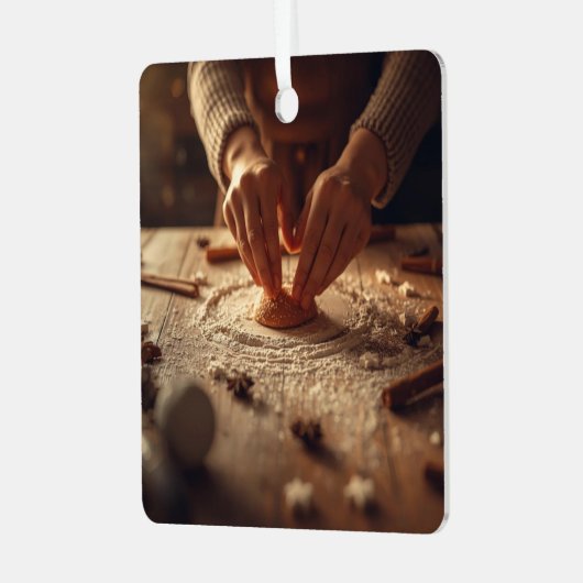 Christmas Baking Kitchen Ornament | Cozy (Vorderseite links)