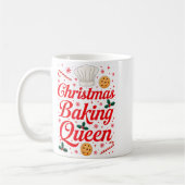 Christmas Baking Queen Funny Xmas Cookie Lover Wom Kaffeetasse (Links)