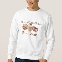 Christmas Baking Team Bowl Stirrer T - Shirt