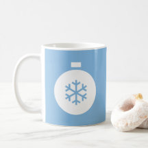 Christmas Ball Blue Coffee Tasse