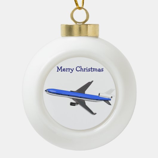 Christmas Ball Ornaments Keramik Kugel-Ornament (Vorderseite)