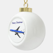 Christmas Ball Ornaments Keramik Kugel-Ornament (Rechts)