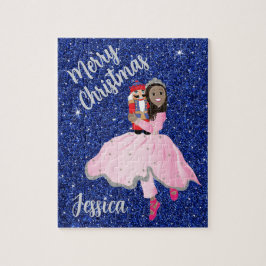 Christmas Ballet Nutcracker Schwarzes Haar Puzzle