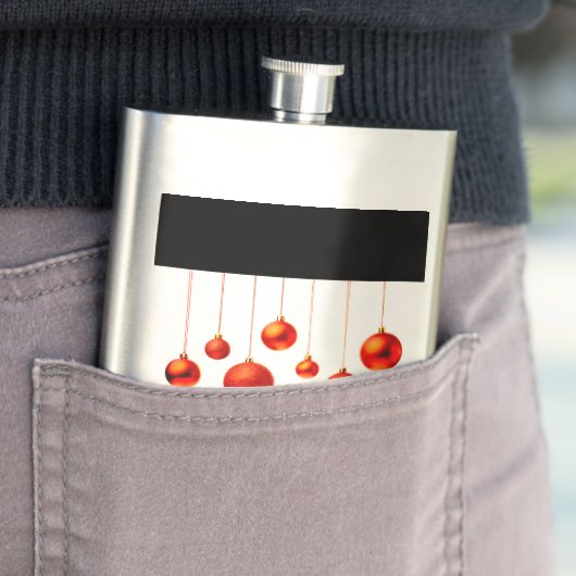 Christmas Balls Flachmann (Beispiel)