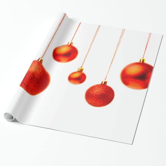 Christmas Balls Geschenkpapier (Ungerollt)