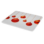 Christmas Balls Schneidebrett (Ecke)