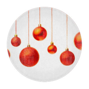 Christmas Balls Schneidebrett