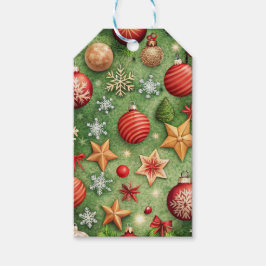 CHRISTMAS BALLS STARS SNOWFLAKES GESCHENKANHÄNGER