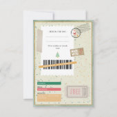 Christmas Balls Xmas Ticket Family Gift Coupon (Vorderseite)