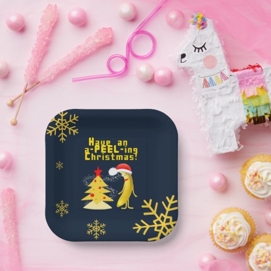 Christmas banana pappteller (Party)