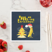 Christmas banana serviette (Beispiel)