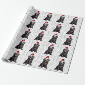 Christmas Barbet Dog Lover Holiday Geschenkpapier (Ungerollt)