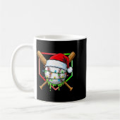 Christmas Baseball Drip Ice Cream Drip Baseball Lo Kaffeetasse (Links)
