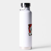 Christmas Baseball Leopard Trinkflasche (Rechts)