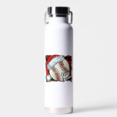 Christmas Baseball Leopard Trinkflasche (Vorne)