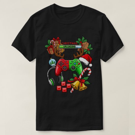 Christmas Basic Dark T-Shirt (Design vorne)