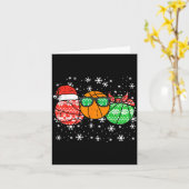 Christmas Basket Santa Cute Xmas Srts Men Boys Kid Karte (Gelbe Blume)