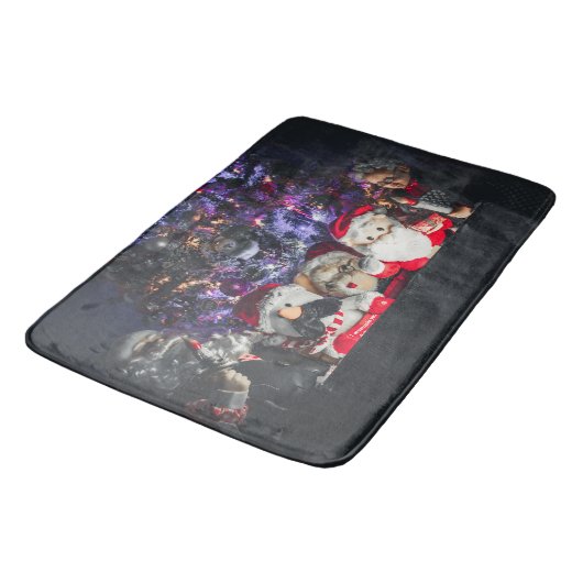 Christmas bath mat badematte (Schrägansicht)