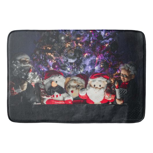 Christmas bath mat badematte (Vorderseite)