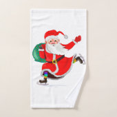 Christmas Bath Towel Set - Santa Claus (Handtuch)