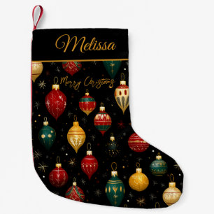 Christmas Bauble Ornament Bright Kleiner Weihnachtsstrumpf