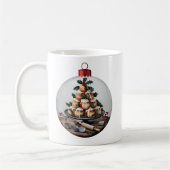 Christmas Bauble Profiteroles Baker Kaffeetasse (Links)