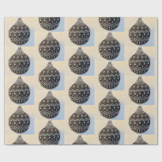 Christmas Bauble Wrapping Paper Geschenkpapier