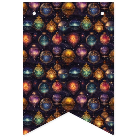 Christmas Baubles Banner (Erste Fahne)