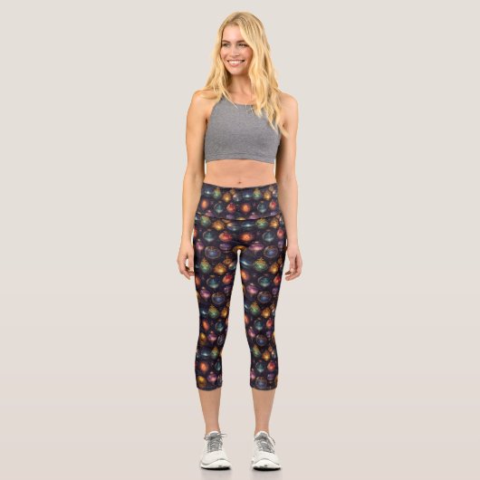 Christmas Baubles Leggings #2 (Vorderseite)