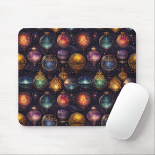 Christmas Baubles Mouse Pad Mousepad