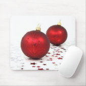 Christmas Baubles Mouse Pad Mousepad (Mit Mouse)