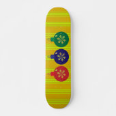 Christmas Baubles Skateboard (Vorne)