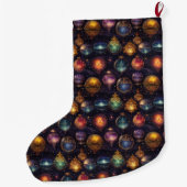Christmas Baubles Strumpf Großer Weihnachtsstrumpf (Rückseite)