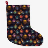 Christmas Baubles Strumpf Großer Weihnachtsstrumpf (Vorderseite)