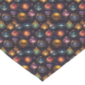 Christmas Baubles Table Runner Großer Tischläufer (Ecke)