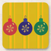 Christmas Baubles Untersetzer (Vorderseite)