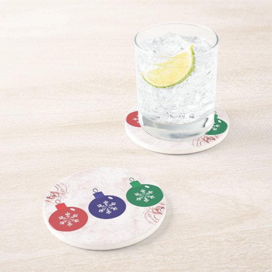 Christmas Baubles Untersetzer (Seite)