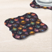 Christmas Baubles Untersetzer (angewinkelt)