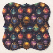 Christmas Baubles Untersetzer (Vorderseite)