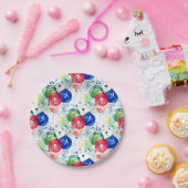 Christmas Baubles Wasserfarben Ornamente Teller (Party)