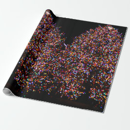 CHRISTMAS BAULICHTEN AM ROCK Wrapping Paper Geschenkpapier