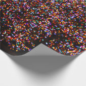 CHRISTMAS BAULICHTEN AM ROCK Wrapping Paper Geschenkpapier (Ecke)