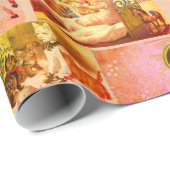 CHRISTMAS BAUM, FARBBALLEN, ANGELN, KINDER GESCHENKPAPIER (Rolleneckpunkt)